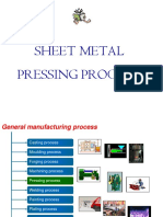 Pressing Processes Sheet Metal