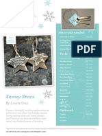 Snowy Stars: by Laura Grey