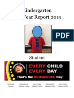 Midyear Report Student A