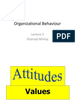 Organizational Behaviour: Shahzad Minhaj