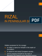 Rizal in Spain