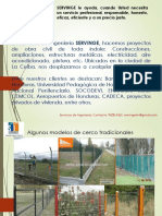 Presentación Cercos SERVINGE PDF