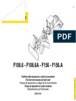 F106.6 - F106.6A - F156 - F156.A: Tariffario Delle Riparazioni e Codici Inconvenienti