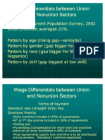 Wage Differentials