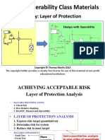 Safety: Layer of Protection: Process Operability Class Materials