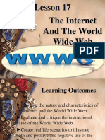 The Internet and The World Wide Web