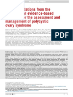 Recommendations From The Guideline For Pcos-Noprint