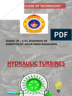 Hydraulic Turbines-PROJECT New 2 - For Merge - For Merge