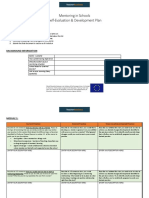 Self-Evaluation and Development Plan Document