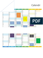 Calendrier 2019: Janvier Fevrier Mars Avril MAI Juin