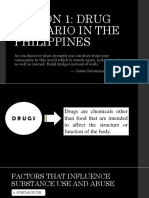 2nd Grading Drug Scenario in The Philippines