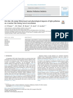 Behavioural and Physiological Impacts of Light Pollution