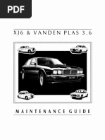 87 XJ6 Maintenance Guide