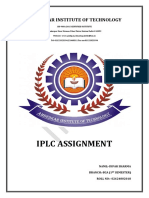 Iplc Assignment: Ambedkar Institute of Technology