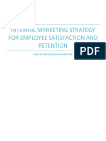 Internal Marketing Strategy For Employee Satisfaction and Retention