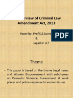 Crim Law Amnd 2013 Drjagadeesh Jsslaw College PDF