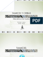 TAMICES Y CRIBAS