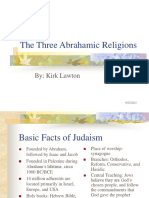 The Three Abrahamic Religions