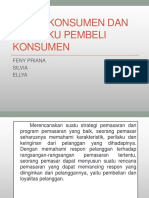 Pasar Konsumen Dan Perilaku Pembeli Konsumen: Feny Priana Silvia Ellya