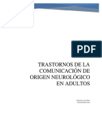 Trastornos de La Comunicacion de Origen PDF