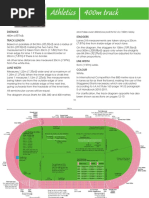 200m indoor track dimensions