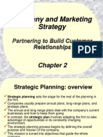 Company and Marketing Strategy: Partnering To Build Customer Relationships