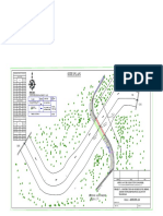 Road bearing detail and land acquisition plan