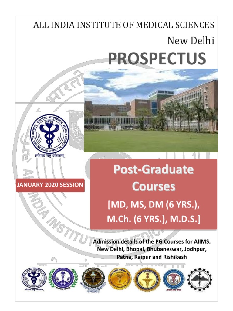 Final PG Prospectus JANUARY 2020 at 16.29 PM | PDF | Doctor Of Medicine |  Dental Degree, image size:768x1024