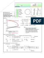 Circular Column Design Based On ACI 318-19: Input Data & Design Summary