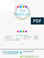 Tes Psikologi - Psikometri 