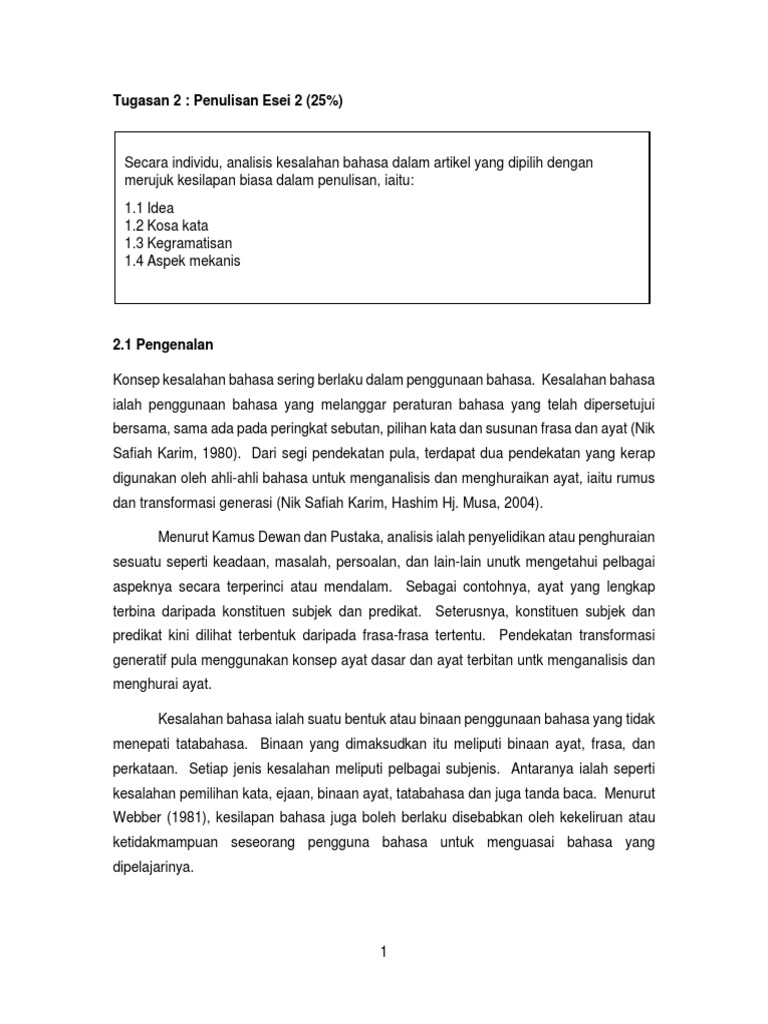 Nuwairi Hj Khazaai 1992 Beberapa Bentuk Kesalahan Dalam Surat Rasmi