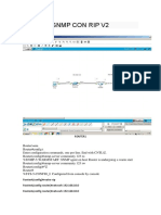 Configuring SNMP and RIP v2 on Routers