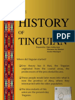 Tinguian History