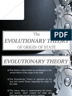 Evolutionary Theory State