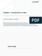 Chapter 1: Introduction To Data: Openintro Statistics, 3Rd Edition