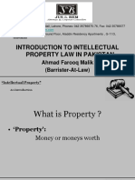 Introduction To Intellectual Property