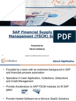 Sap Credit Management FSCM Overview PDF
