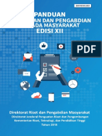 Panduan Penelitian Dan Pengabdian Kepada Masyarakat Edisi XII Revisi Tahun 2019 PDF