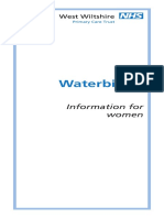 Waterbirths: Information For Women