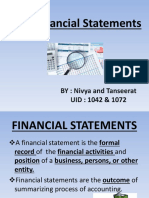 Financial Statements: Topic