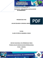 Evidencia 7 Propuesta Analisis de La Evaluacion de Desempeno