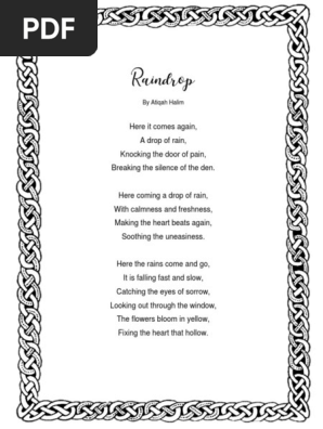 Raindrop and He