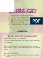 Apertemuan 5single Index Model2015 Dikonversi