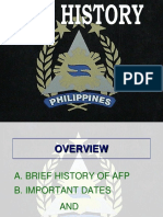 AFP History Timeline