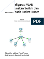 Konfigurasi VLAN Menggunakan Switch PAKET TRACER