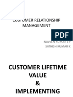 Customer Relationship Management: Naveen Kumar J P Sathish Kumar K