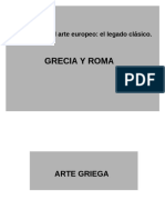 Las raíces del arte europeo: el legado clásico de Grecia y Roma