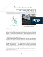 Republic of The Philippines: Provincial Cities Water Supply Project (Phases III, IV, V)