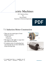 Electric Machines: CH 7 Induction Motor by Hassan Khalid Department of Electrical Engineering