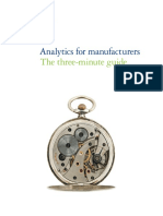 1 - Analytics For Manufacturers